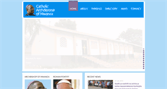 Desktop Screenshot of mwanzaarchdiocese.org